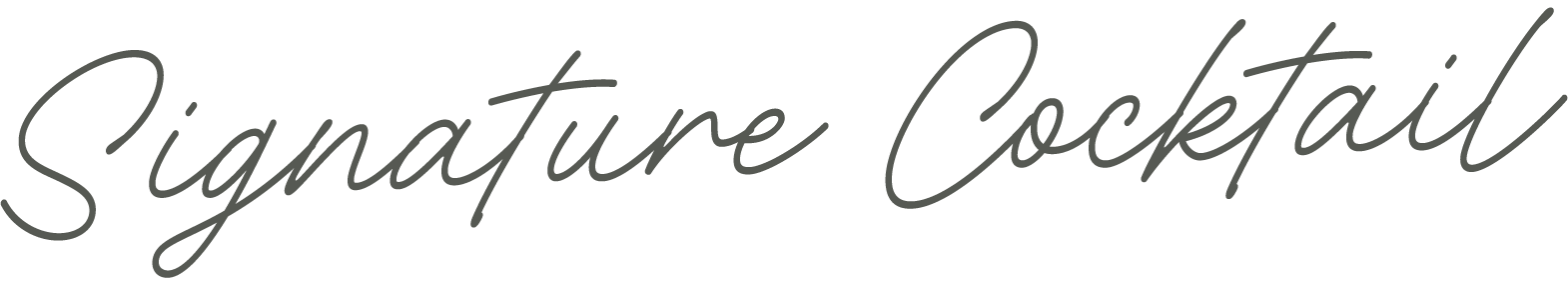 Major Philippe - Signature Cocktail